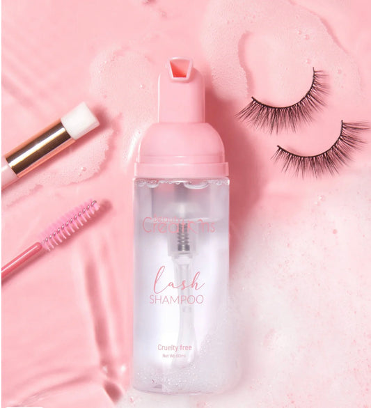 Lash shampoo