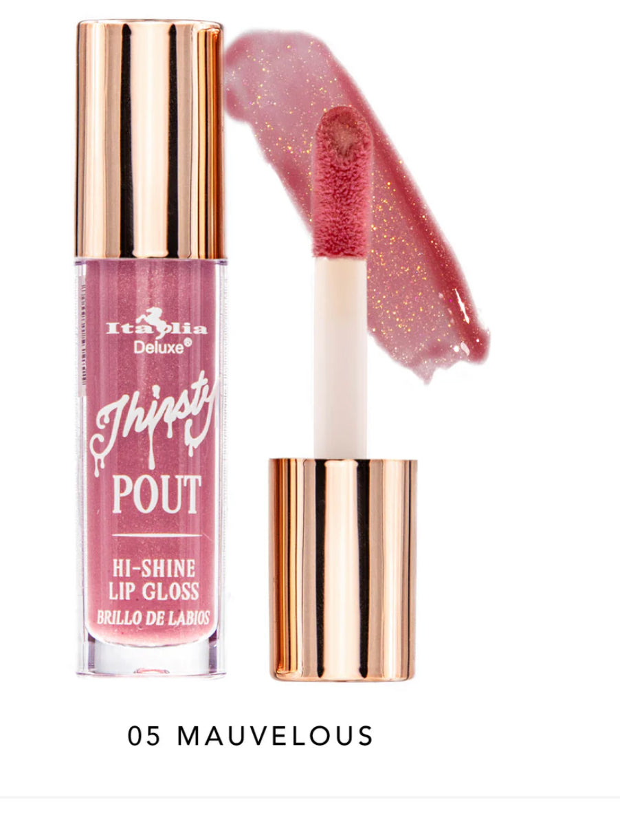 Thirsty pout gloss