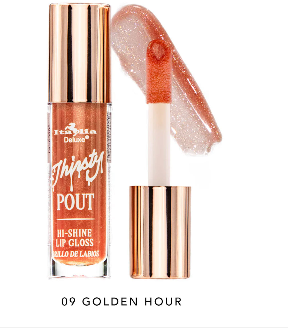 Thirsty pout gloss