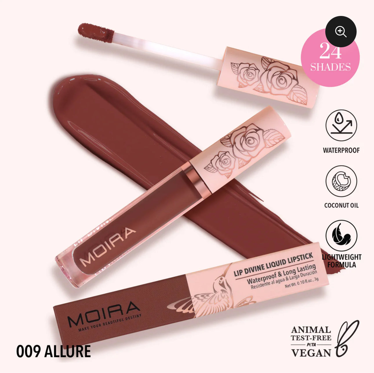 Moira matte liquid lipstick