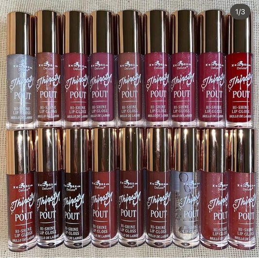 Thirsty pout gloss