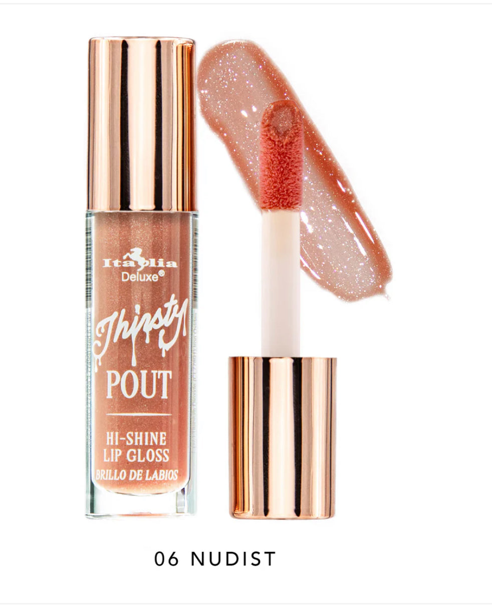 Thirsty pout gloss