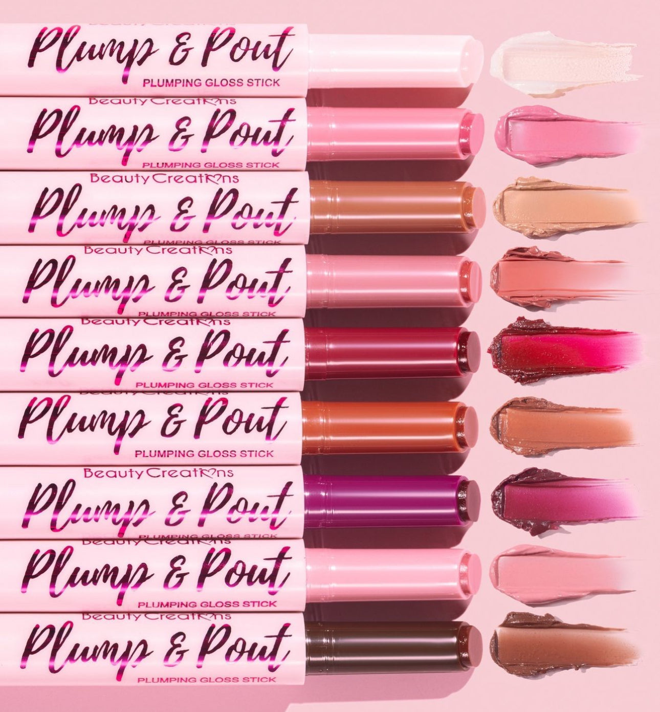 Plump and pout plumping gloss sticks