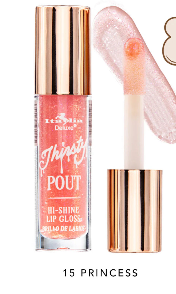 Thirsty pout gloss