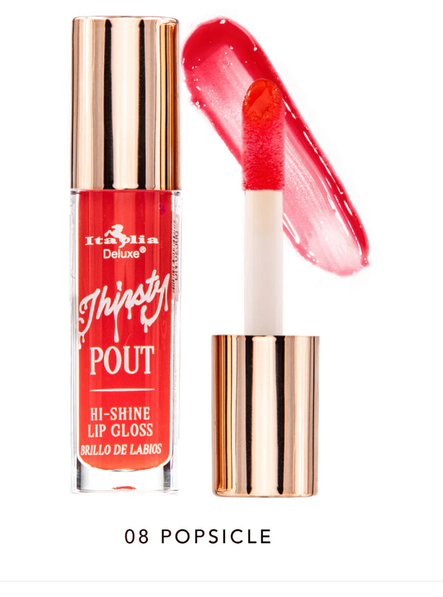 Thirsty pout gloss