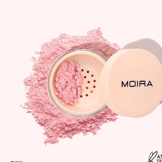 Moira pink setting powder